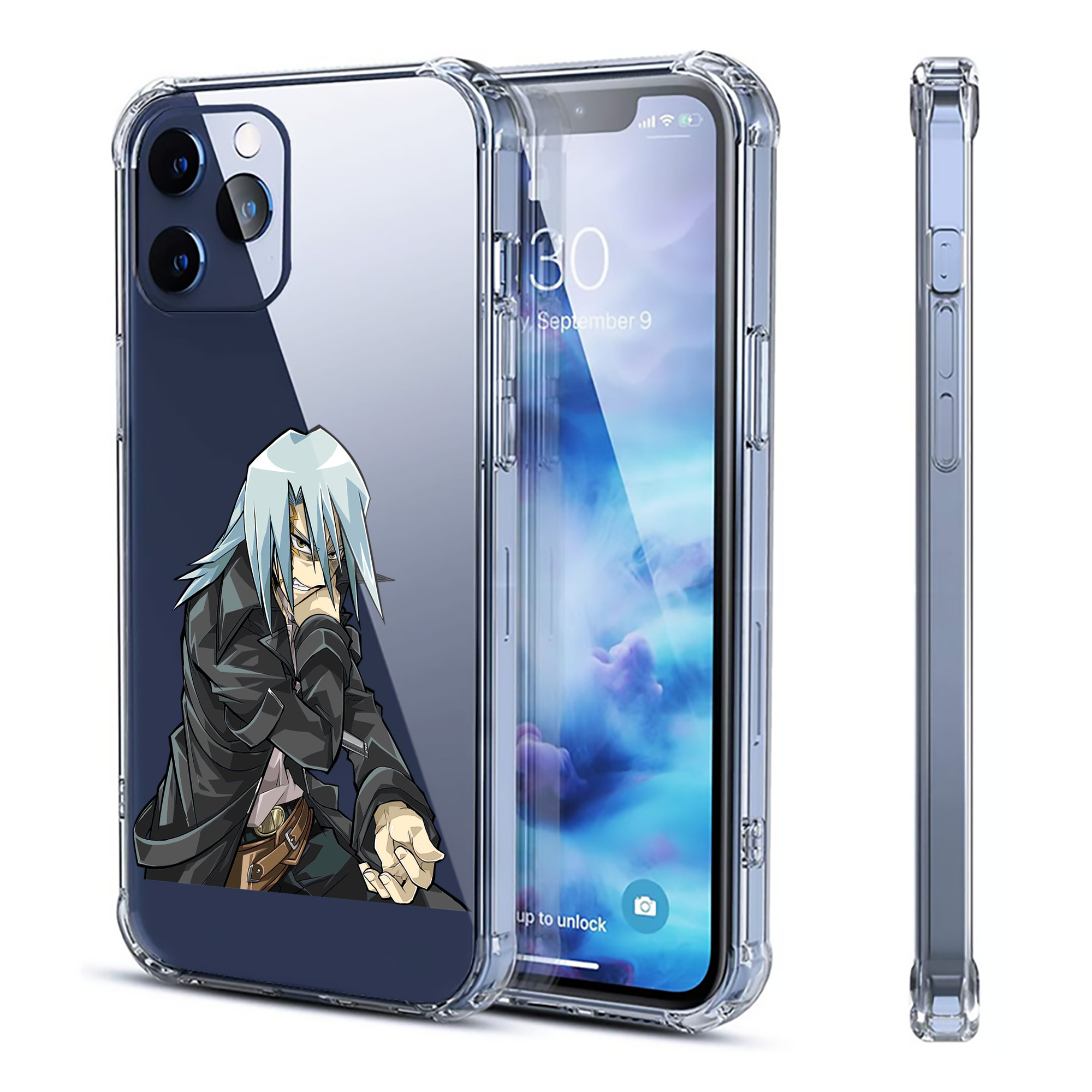 （画像用） 遊☆戯☆王 Yu-Gi-Oh! 【iPhone 12シリーズ対応】透明スマホケース（クリアソフトケース）